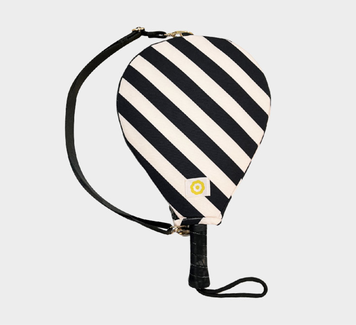 Cover-Padel-Racket-Retro-Black-Strap